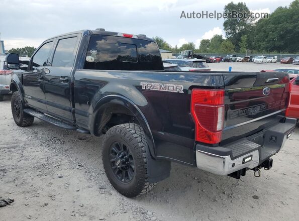 1FT8W2BT2LEE93708 2020 FORD F250 Black Задня ліва чверть