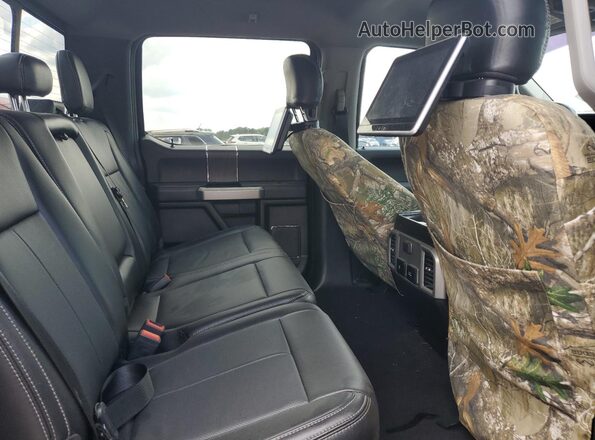 1FT8W2BT2LEE93708 2020 FORD F250 Black Вид задніх сидінь