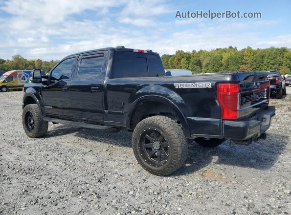 1FT8W2BT6LEE58136 2020 FORD F250 Black უკანა მარცხენა