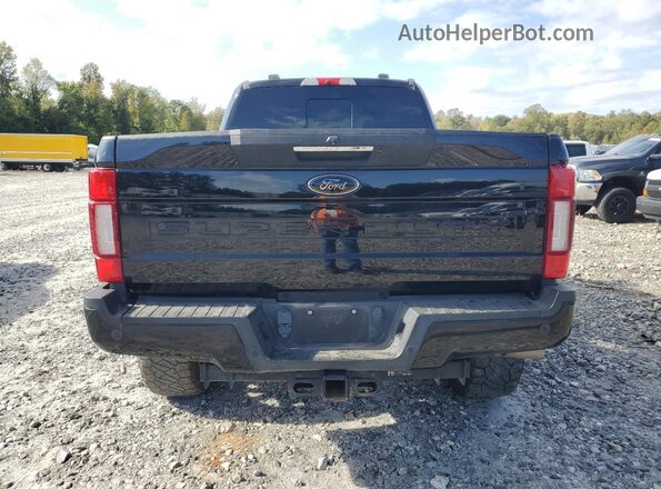 1FT8W2BT6LEE58136 2020 FORD F250 Black უკანა ხედი
