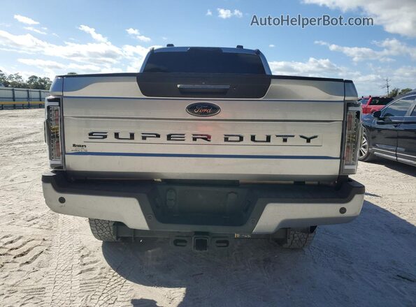 1FT8W2BT6MEE04045 2021 FORD F250 Silver Հետևի տեսք