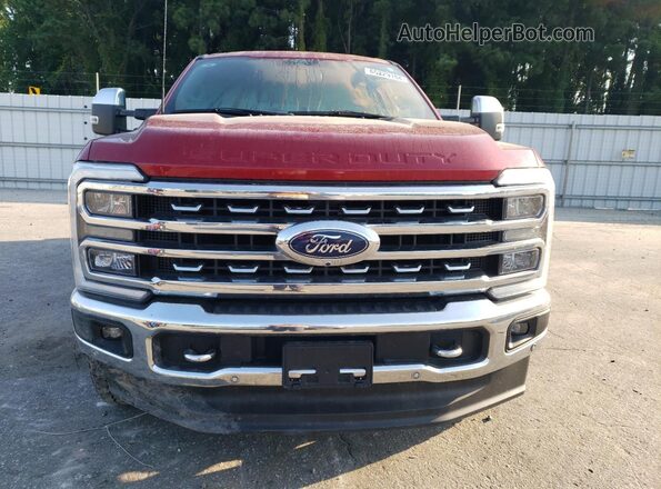 1FT8W2BT6PEC19675 2023 FORD F250 Red წინა ხედი
