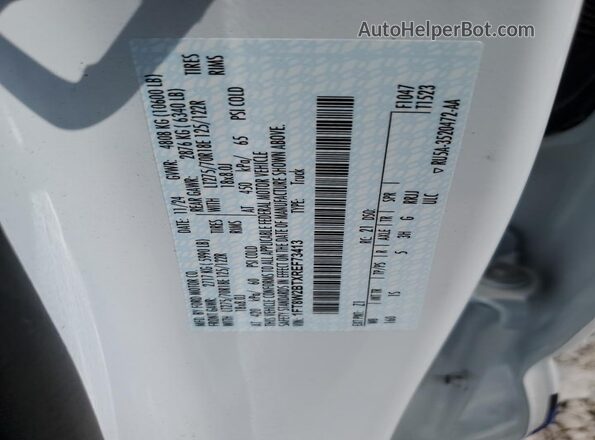 1FT8W2BTXREF73413 2024 FORD F250 Белый 