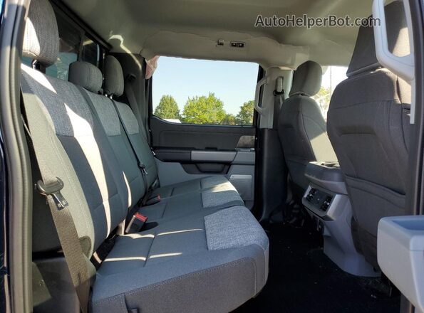 1FT8W3BN3PEC98441 2023 FORD F350 Blue Widok tylnych siedzeń