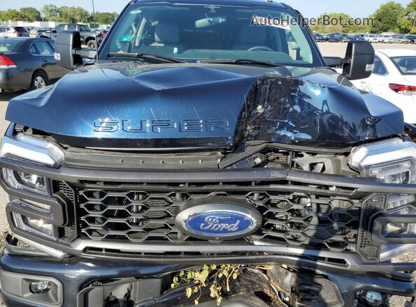 1FT8W3BN3PEC98441 2023 FORD F350 Blue Widok wnętrza z tyłu