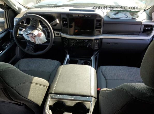 1FT8W3BN3PEC98441 2023 FORD F350 Blue Widok deski rozdzielczej