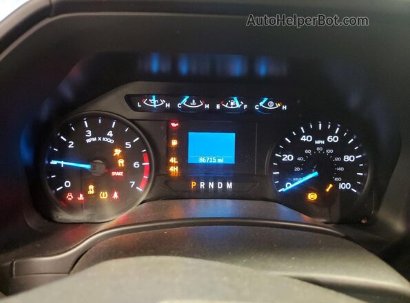 1FT8W3BN9LEE17054 2020 FORD F350 Black Widok zestawu wskaźników