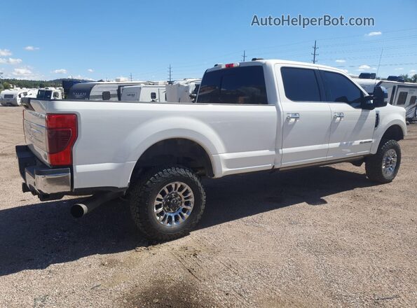 1FT8W3BT8LEC71132 2020 FORD F350 Белый Задняя правая четверть