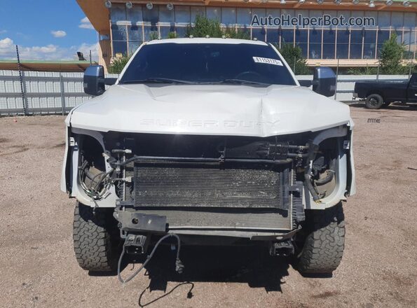 1FT8W3BT8LEC71132 2020 FORD F350 Белый Вид спереди