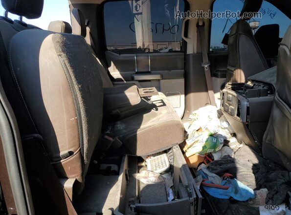1FT8W3BTXKEC75522 2019 FORD F350 Brown Vista trasera