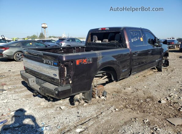 1FT8W3BTXKEC75522 2019 FORD F350 Brown Delantero derecho