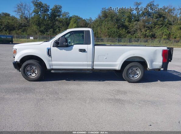 1FTBF2A61LED60245 2020 FORD F-250 White Widok wnętrza 360 stopni