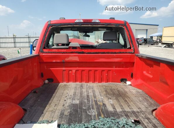 1FTBF2B63LED36656 2020 FORD F250 Red Vista de los asientos traseros