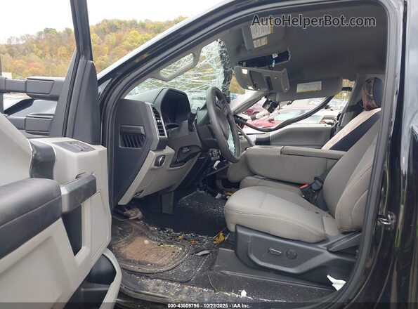 1FTBF2B69MEC72544 2021 FORD F-250 Black Widok wnętrza z przodu