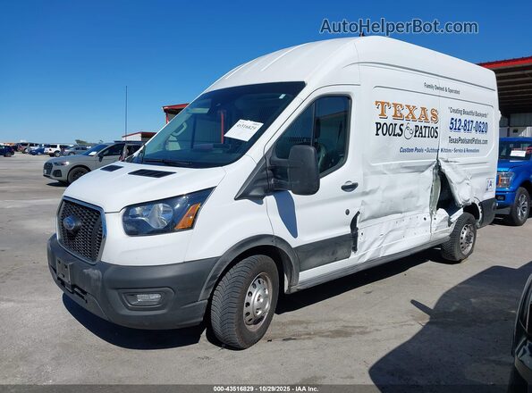 1FTBF5X80RKB55326 2024 FORD TRANSIT-350 Белый Передняя левая четверть