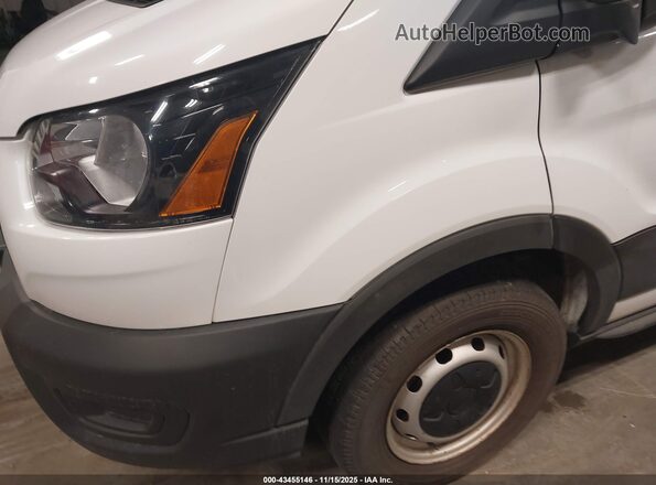 1FTBR1C81LKB80197 2020 FORD TRANSIT-250 White Widok z przodu