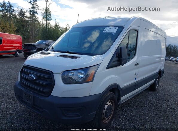 1FTBR1C86LKA51629 2020 FORD TRANSIT-250 White Vista tres cuartos delantera izquierda