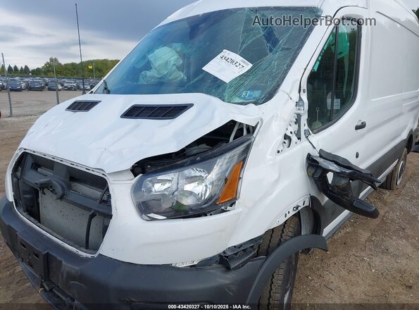 1FTBR1C8XRKB73046 2024 FORD TRANSIT-250 White Widok z przodu