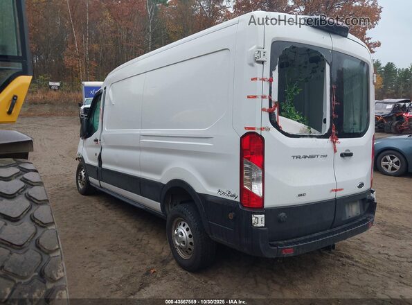 1FTBR2C87LKA40385 2020 FORD TRANSIT-250 Белый Задняя левая четверть