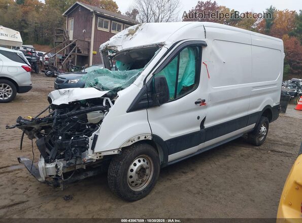 1FTBR2C87LKA40385 2020 FORD TRANSIT-250 Белый Передняя левая четверть