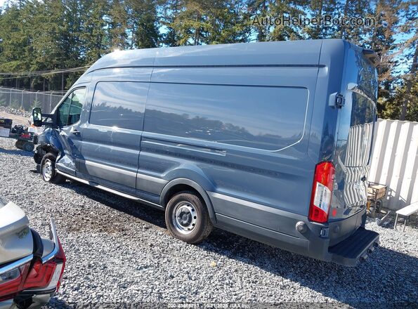 1FTBR3X86MKA54585 2021 FORD TRANSIT-250 Blue Rear left