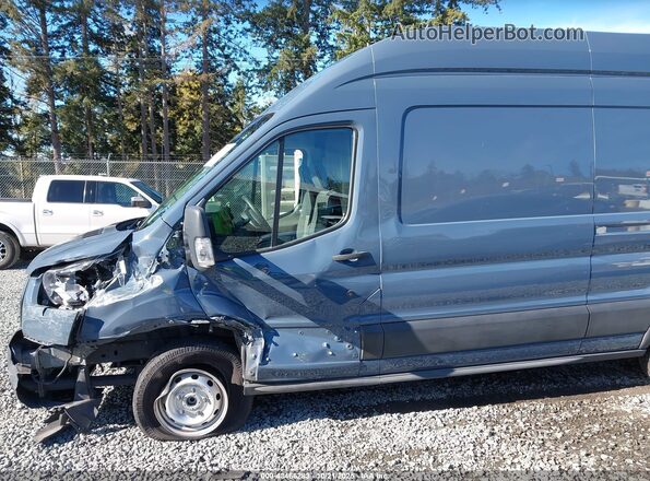 1FTBR3X86MKA54585 2021 FORD TRANSIT-250 Blue Front view