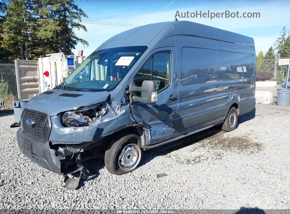 1FTBR3X86MKA54585 2021 FORD TRANSIT-250 Blue Front left