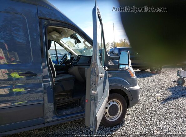 1FTBR3X86MKA54585 2021 FORD TRANSIT-250 Blue Front interior view