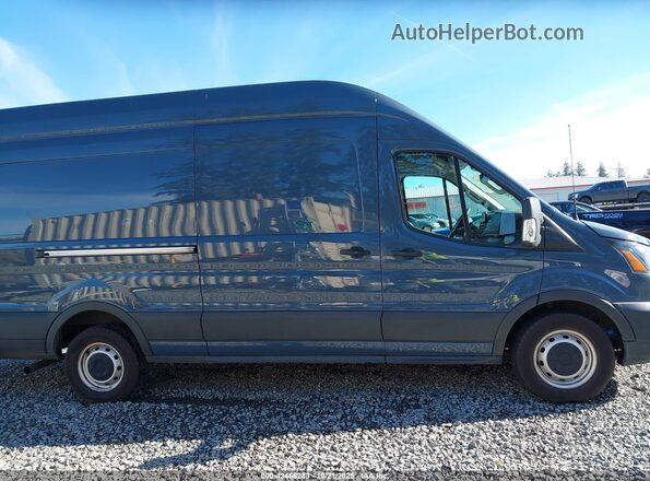 1FTBR3X86MKA54585 2021 FORD TRANSIT-250 Blue Rear interior view