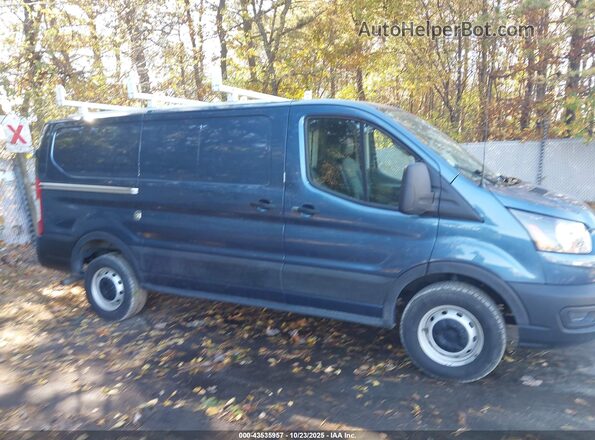1FTBW1Y84PKB78502 2023 FORD TRANSIT-350 Blue Rear interior view