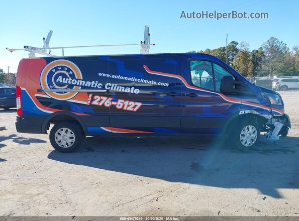 1FTBW1YK7NKA64129 2022 FORD E-TRANSIT-350 Blue 