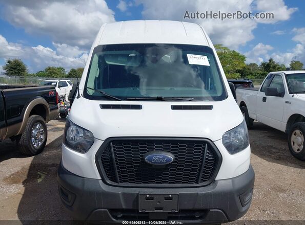 1FTBW3X81MKA65129 2021 FORD TRANSIT-350 White Instrument cluster view