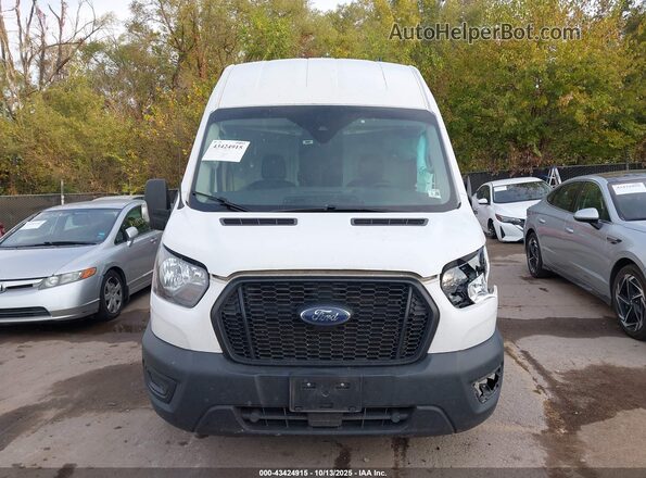 1FTBW3X83MKA14067 2021 FORD TRANSIT-350 White Rear interior view