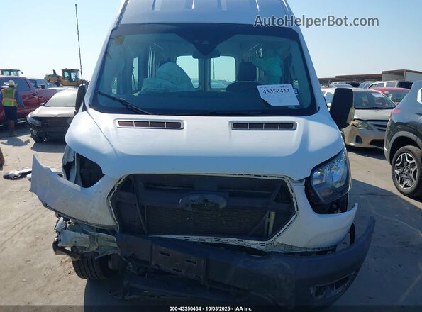 1FTBW3X88MKA61112 2021 FORD TRANSIT-350 White უკანა სალონის ხედი