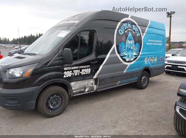 1FTBW3XG5MKA32903 2021 FORD TRANSIT-350 White Widok wnętrza 360 stopni