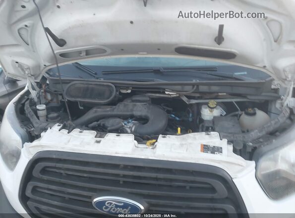 1FTBW3XM8HKA04332 2017 FORD TRANSIT-350 White Widok z tyłu