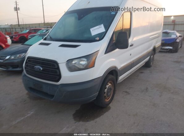 1FTBW3XM8HKA04332 2017 FORD TRANSIT-350 White Przód lewy