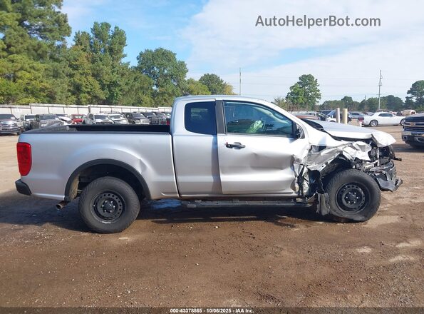 1FTER1EH0KLA78893 2019 FORD RANG Silver Widok z przodu