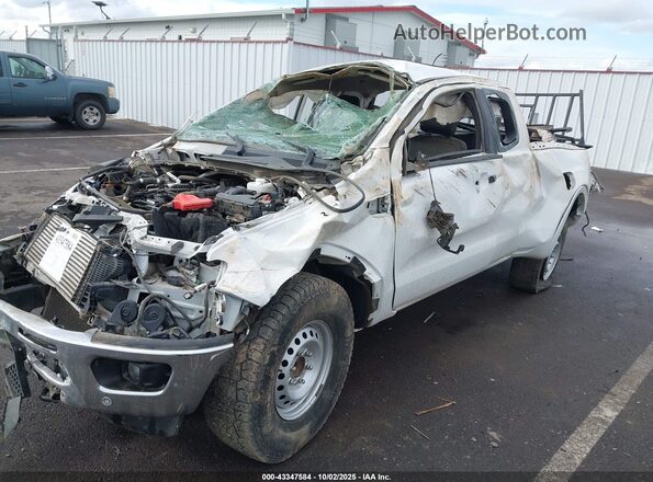 1FTER1EH4KLA87905 2019 FORD RANG White Առջևի ձախ երեք քառորդ տեսարան