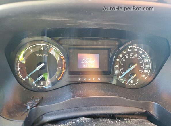 1FTER1EH7MLD98117 2021 FORD RANG White Widok zestawu wskaźników