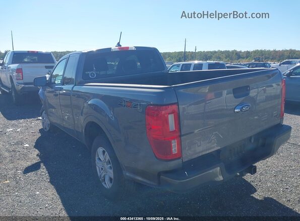 1FTER1FH3MLD72452 2021 FORD RANG Gray Trasero izquierdo