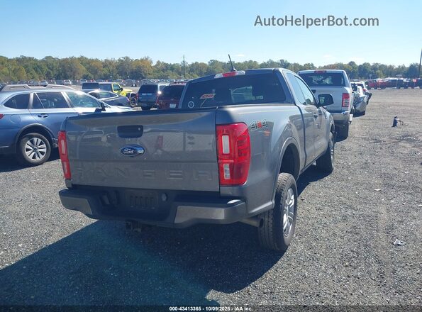 1FTER1FH3MLD72452 2021 FORD RANG Gray Trasero derecho
