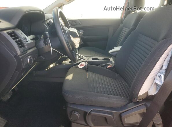 1FTER1FH8LLA98129 2020 FORD RANG Red Widok wnętrza z przodu