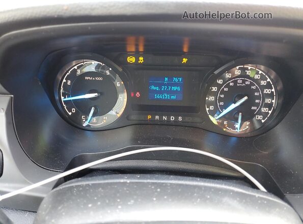 1FTER4EH0LLA73034 2020 FORD RANG Gray Widok zestawu wskaźników