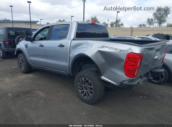 1FTER4EH1LLA08922 2020 FORD RANG Silver Tył lewy