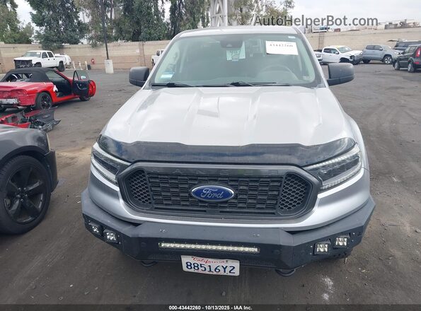 1FTER4EH1LLA08922 2020 FORD RANG Silver Widok wnętrza z tyłu