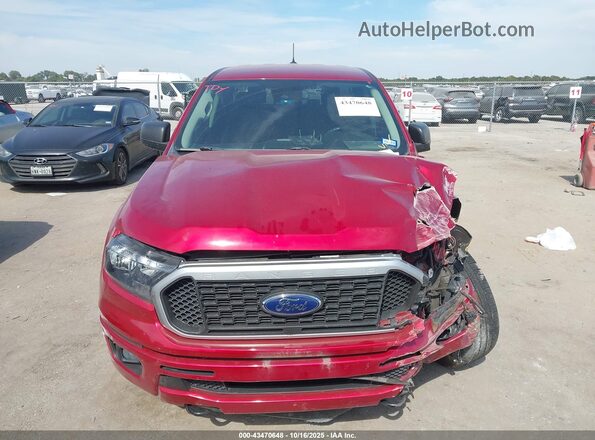 1FTER4EH5LLA20328 2020 FORD RANG Red Instrument cluster view