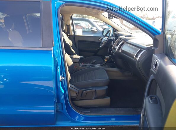 1FTER4EH5MLD82158 2021 FORD RANG Blue Вид салону спереду