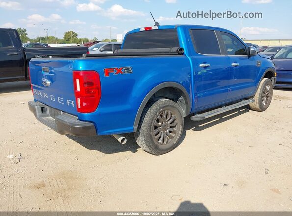 1FTER4EHXMLD09724 2021 FORD RANG Blue Задня права чверть
