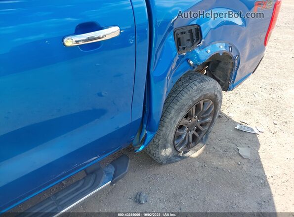 1FTER4EHXMLD09724 2021 FORD RANG Blue Вид спереду